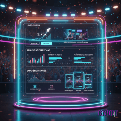 Jogue Crash e ganhe alto na 677BET!